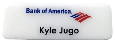 Bank of America Name Badges